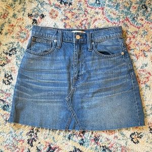 Madewell Denim Skirt